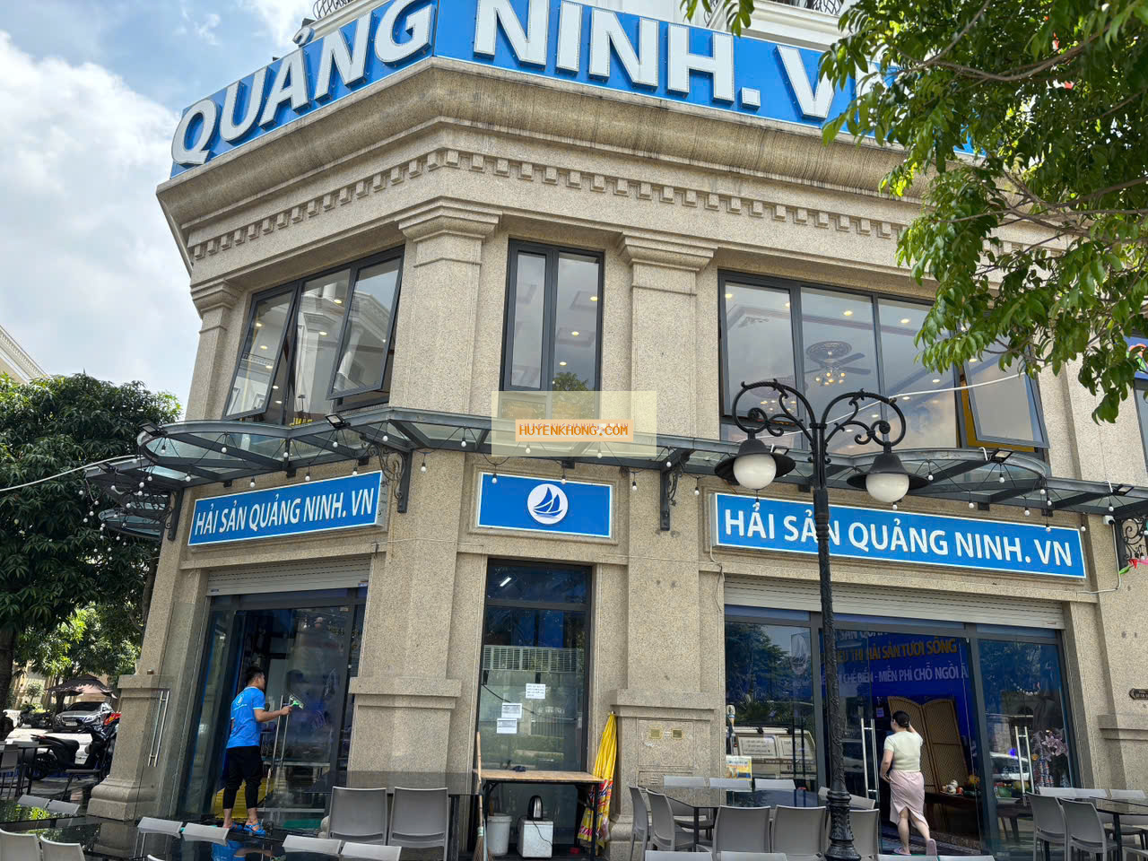 Phong thủy Hải sản Quảng Ninh Vinhomes VHOP tọa 32.636° tại Hà Nội
