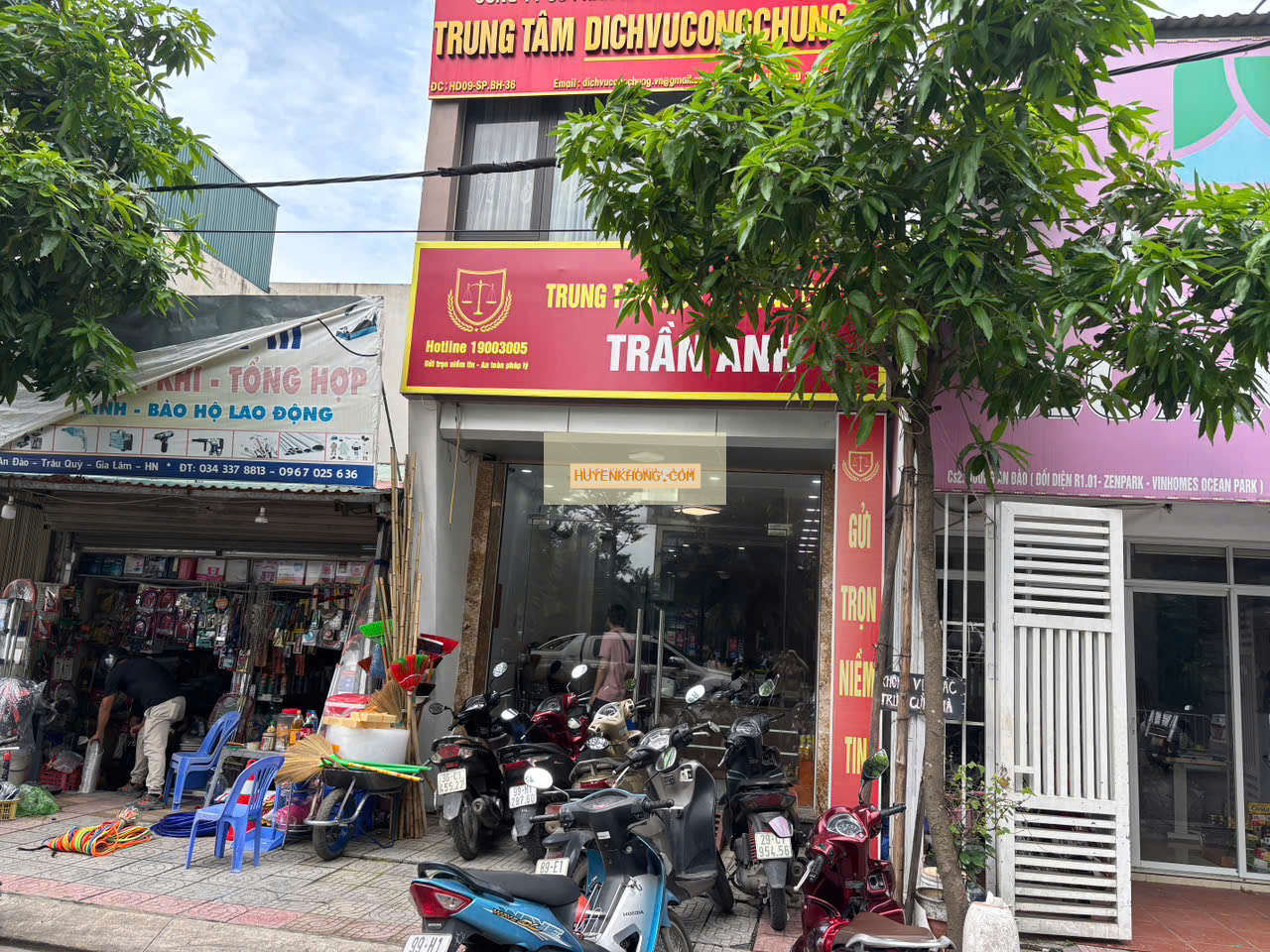 Phong thủy Công chứng Trần Anh VHOP tọa 224.069° tại Hà Nội