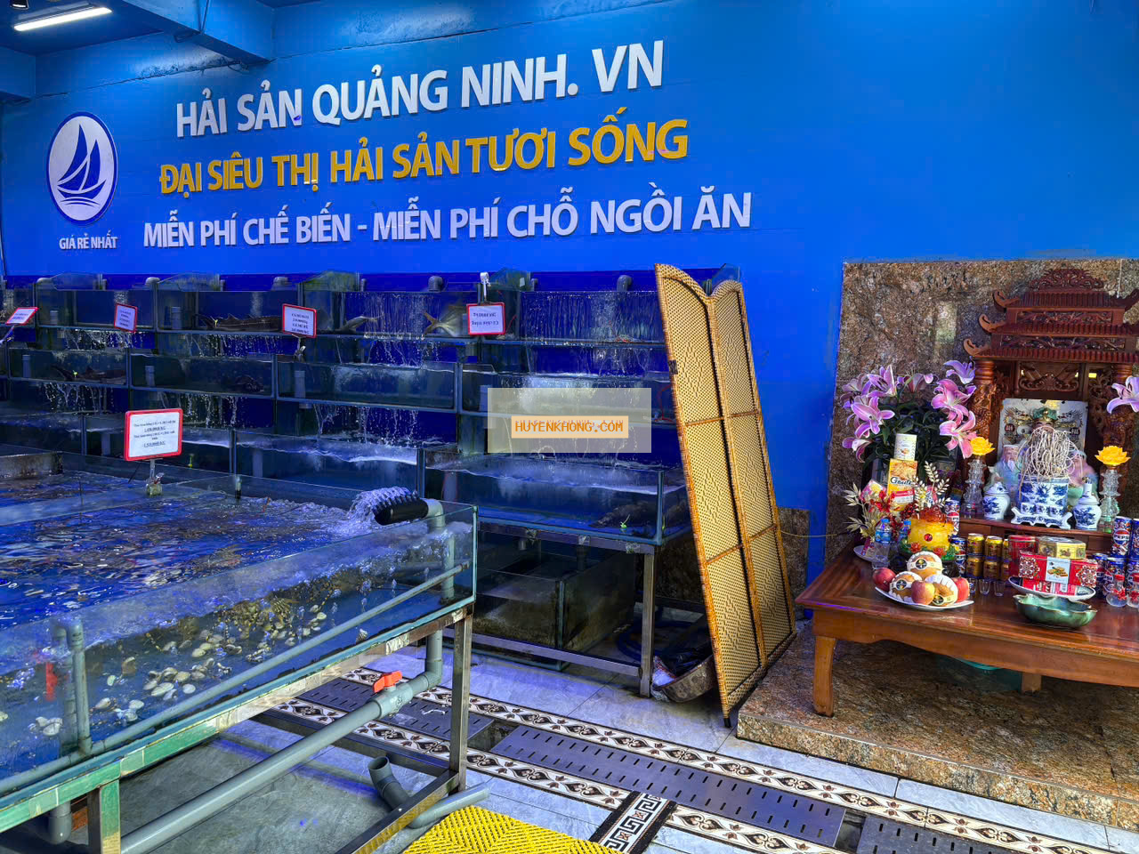 Ảnh nội thất (bố trí chính bên trong) - Hải sản Quảng Ninh Vinhomes VHOP tại Hà Nội