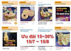 CHÚC MỪNG GIẢI THƯỞNG LỚN – ƯU ĐÃI ĐẶC BIỆT TRONG 1 THÁNG
