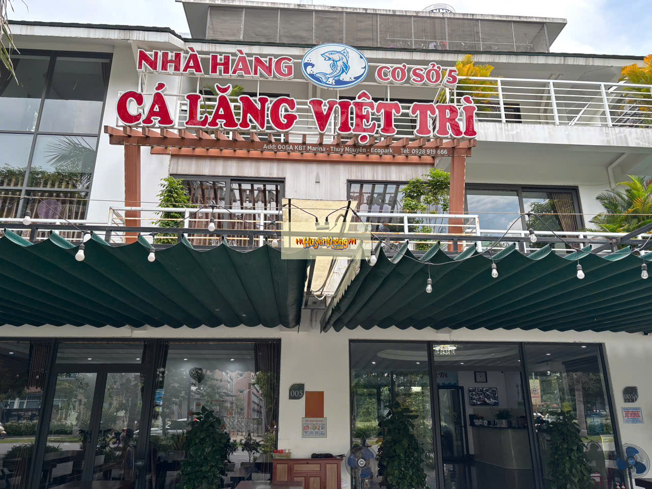Phong thủy Cá lăng Việt Trì Ecopark tọa 271.605° tại Hưng Yên