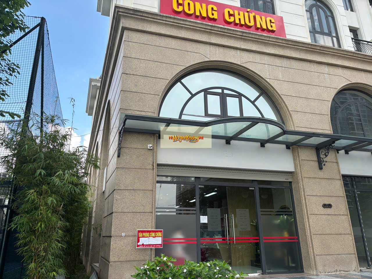 Phong thủy Công chứng Đức Thiện VHOP tọa 233.556° tại Hà Nội