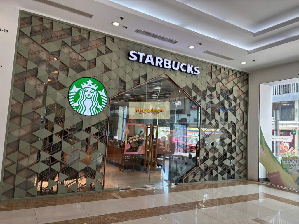 Phong thủy Starbucks Vincom Thảo Điền tọa 348.348° tại TP. Hồ Chí Minh