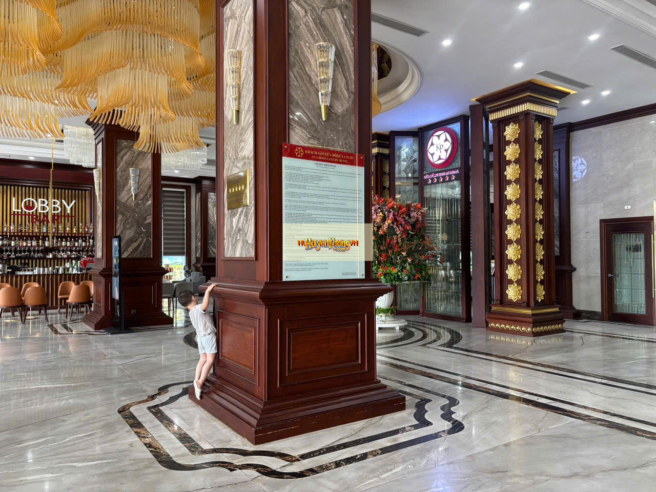 Ảnh nội thất (bố trí chính bên trong) - Cửa Đông Luxury Hotel tại Nghệ An