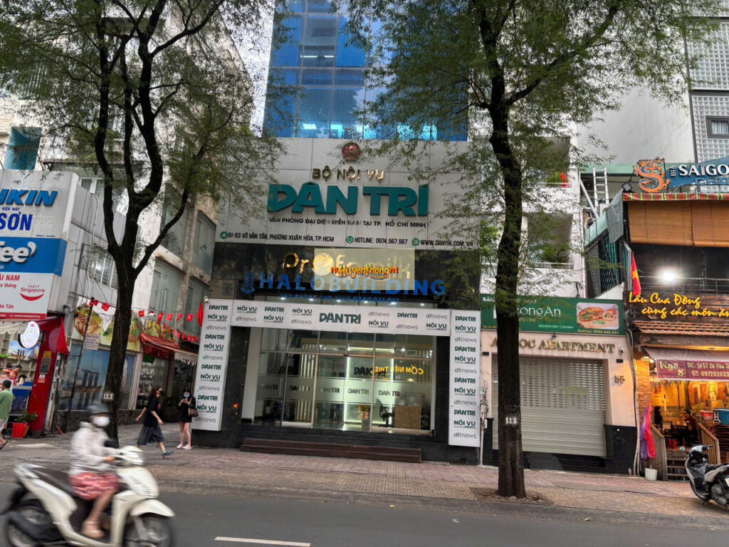 Phong thủy Báo Dân Trí tọa 132.867° tại Thành phố Hồ Chí Minh