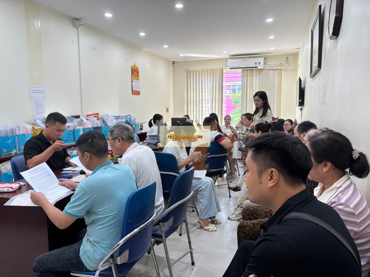 Ảnh nội thất (bố trí chính bên trong) - Vp Công chứng An Khánh (Gia Lâm) tại Hà Nội