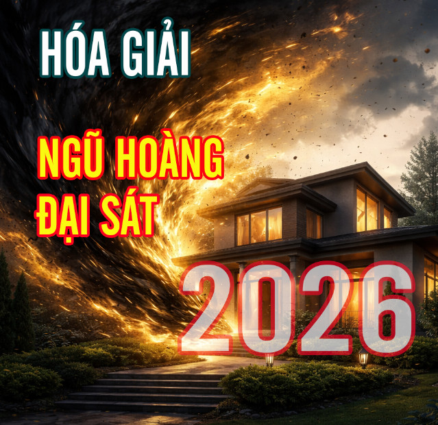 NGŨ HOÀNG 2026 – CÁCH GIỮ NHÀ YÊN ỔN TRƯỚC HUNG TINH MẠNH NHẤT NĂM