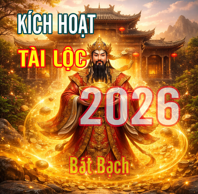 KÍCH HOẠT BÁT BẠCH 2026 – TÀI LỘC VƯỢNG PHÁT
