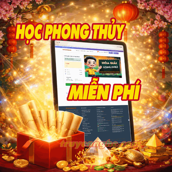 Khóa học Hóa giải Phong thủy Miễn phí đầu năm